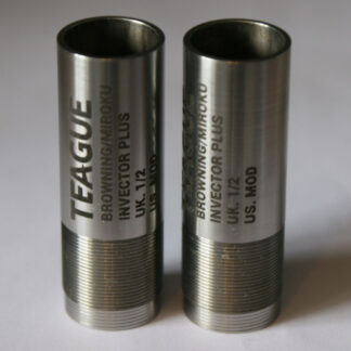S/H Pair of Teague Chokes for 12ga Browning Invector+ Flush Fit 1/2 (Modified)